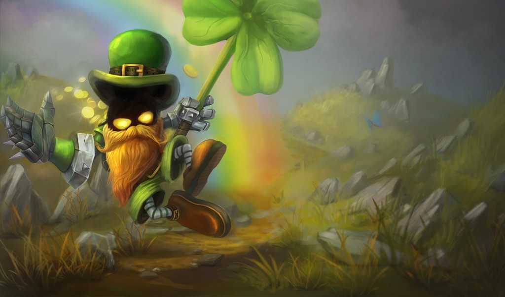 St Patricks Day Pot Of Gold Background Image In Collection
