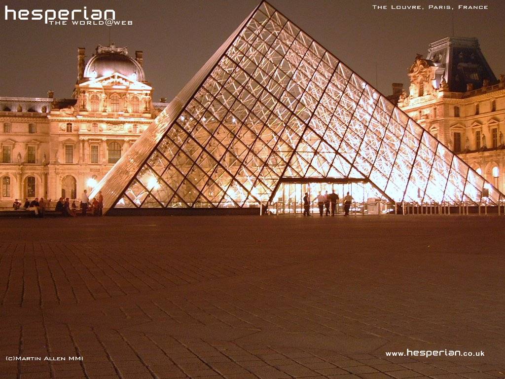 A Posite Image Of The Louvre Pyramid Sources