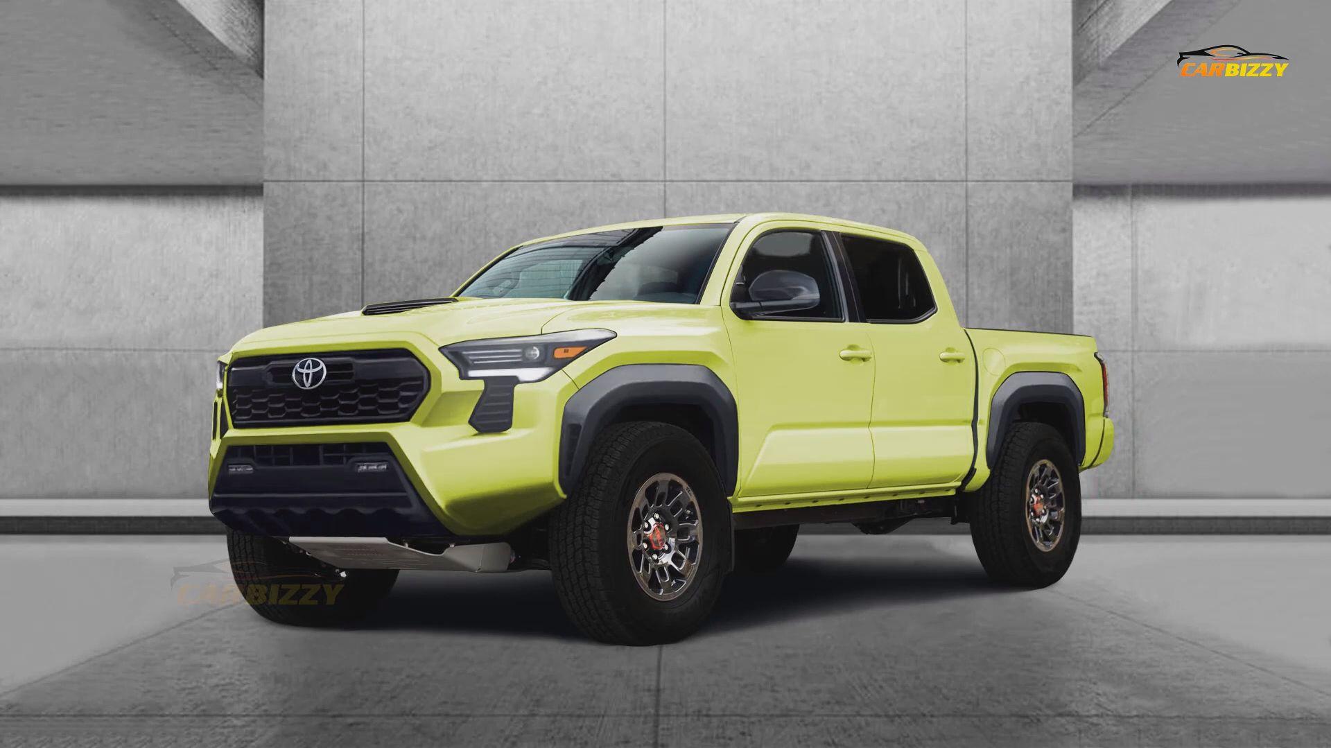 Toyota Taa Rendered In Colorful Way Next Gen Truck May Go