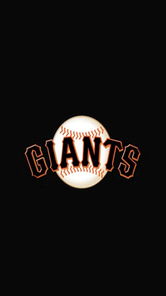 San Francisco Giants Black Logo Sports iPhone Wallpaper S