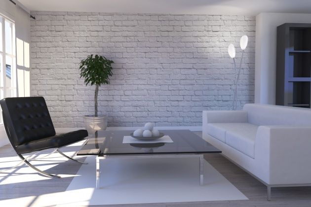 faux white brick wallpaper 2016   White Brick Wallpaper