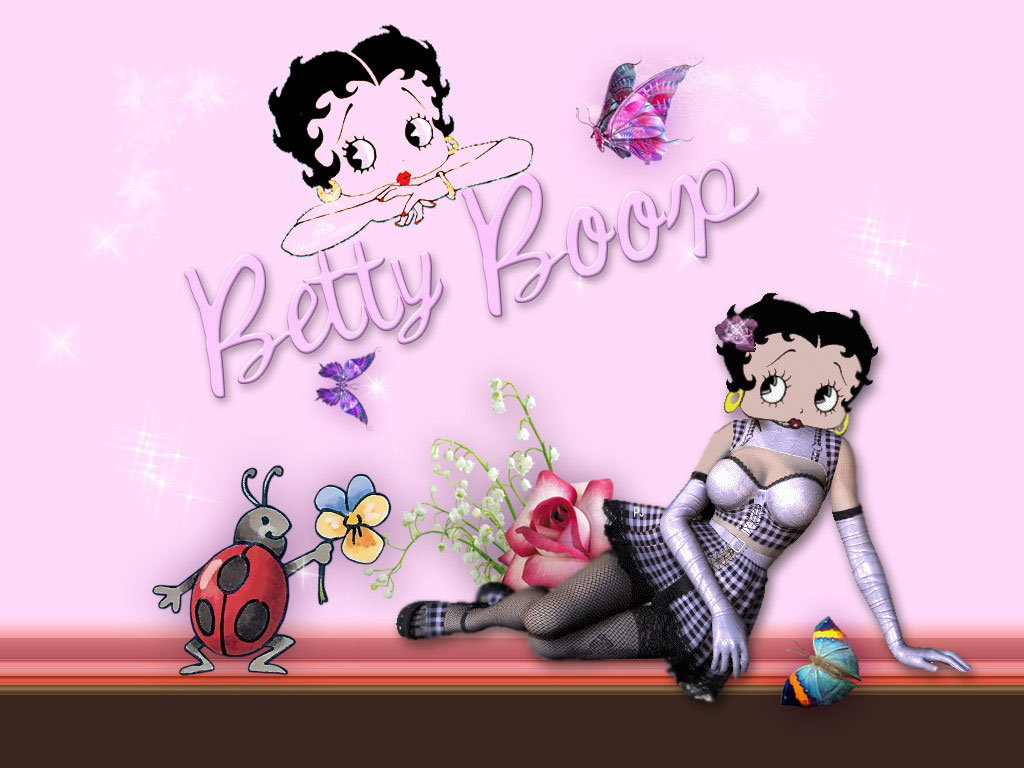 Black Betty Boop Wallpaper