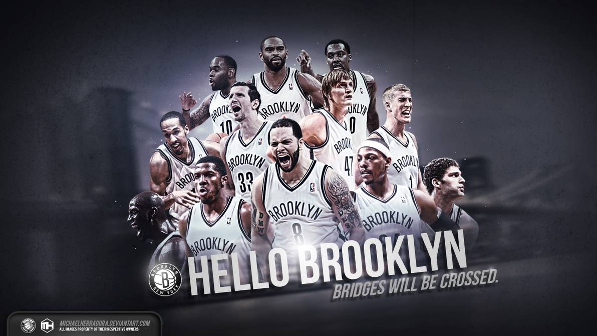 Brooklyn Nets Bridges will be crossed wallpaper by