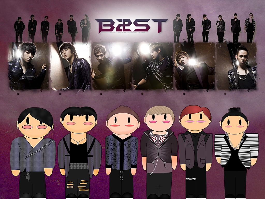 B2st Wallpaper 4 drawing by o0oxangelo0o on