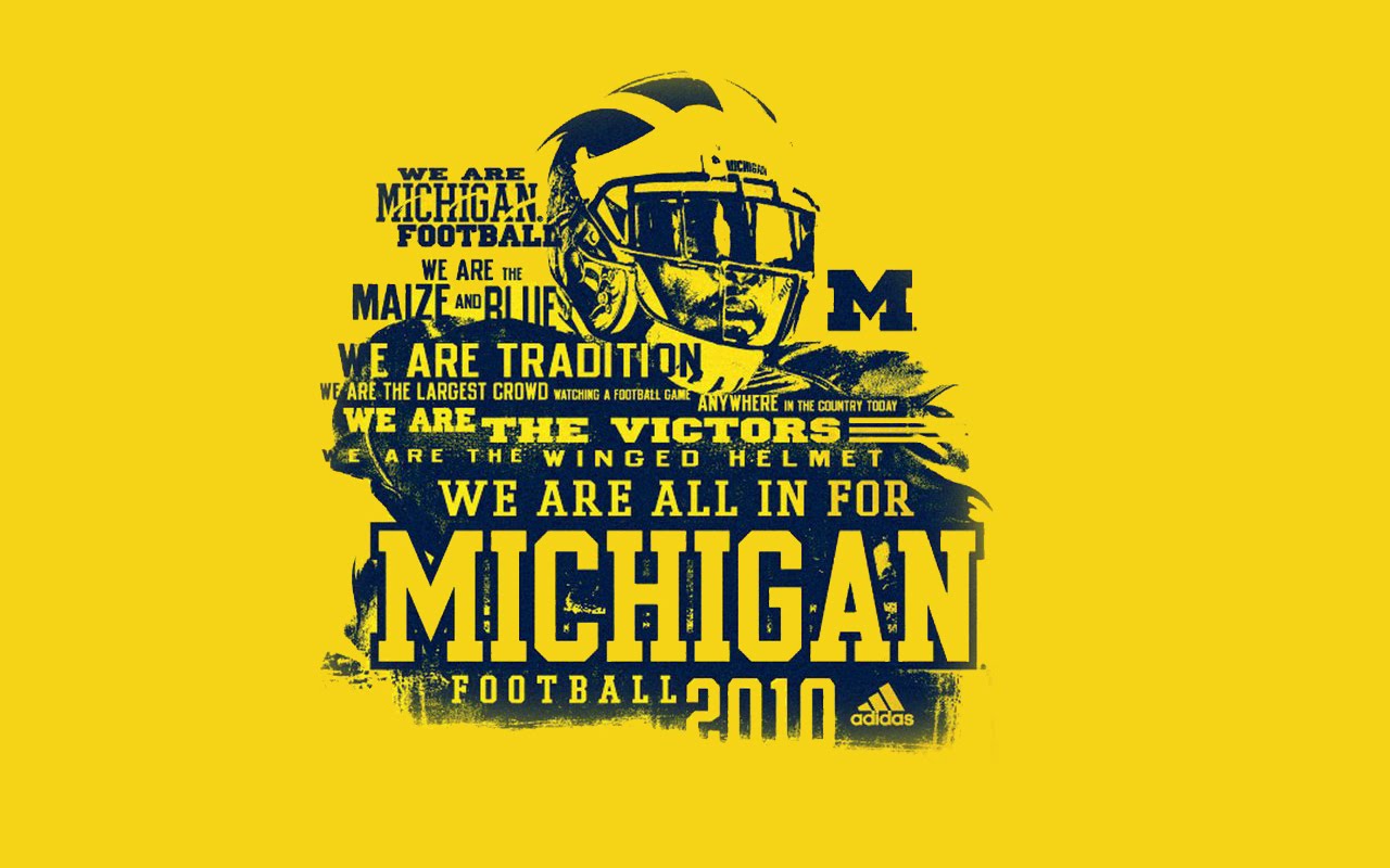 Michigan Wolverines Football Desktop Wallpaper