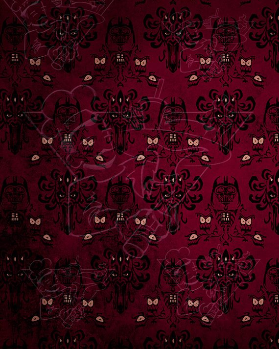 Haunted Mansion Star Wars Inspired Desktop Wallpaper 570x713