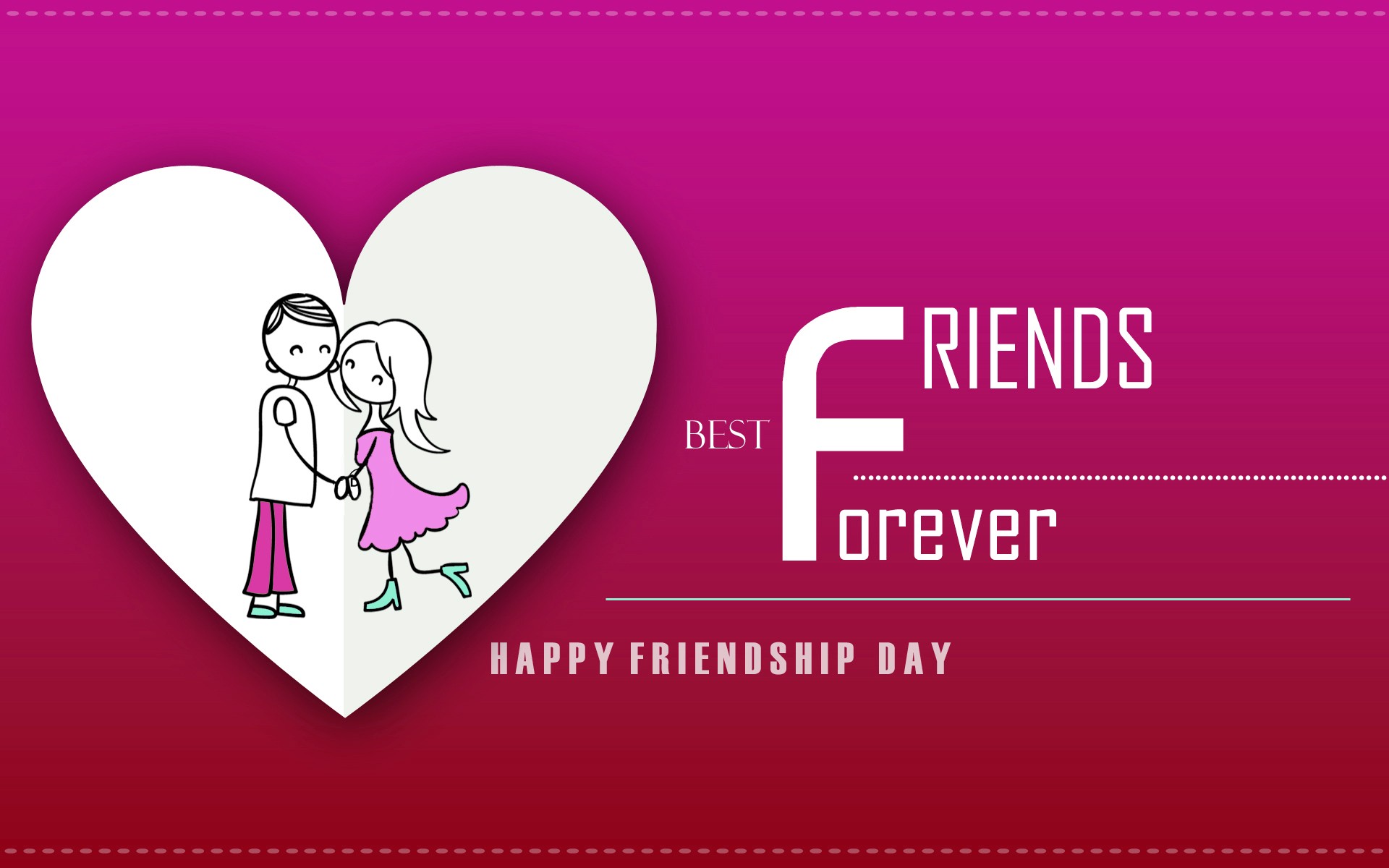 Best Friends Forever Background New HD Wallpaper