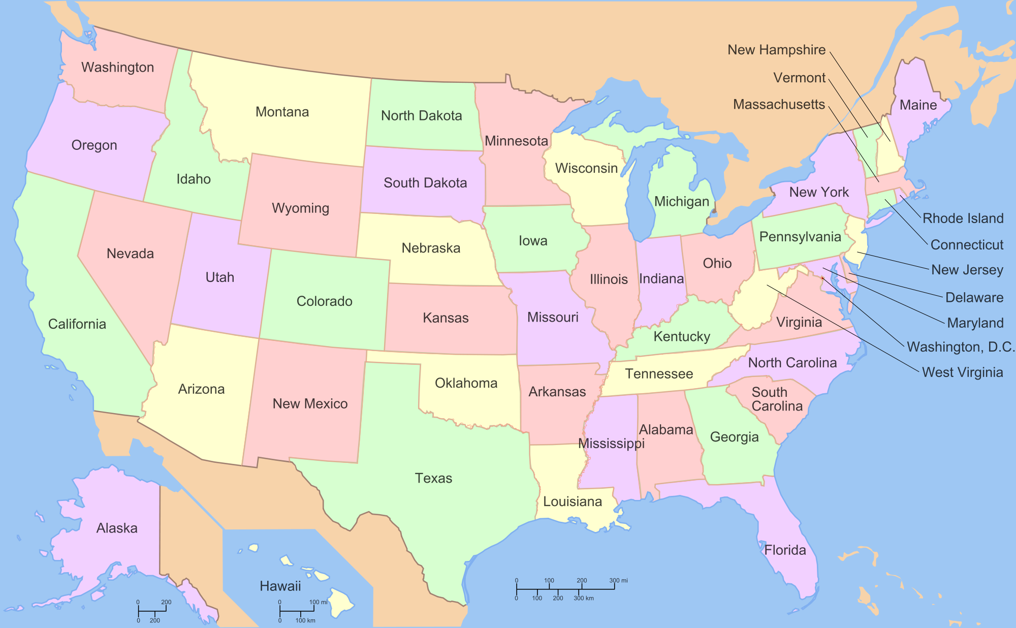 15 Map Of The Usa HD Wallpapers Background Images