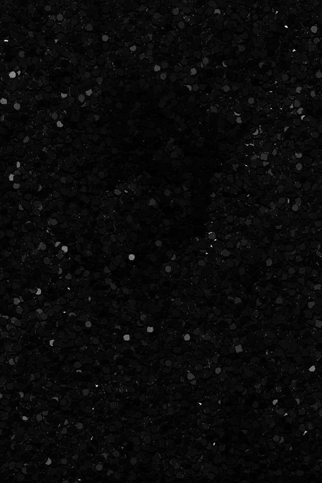 Black Glitter Wallpaper 640x960