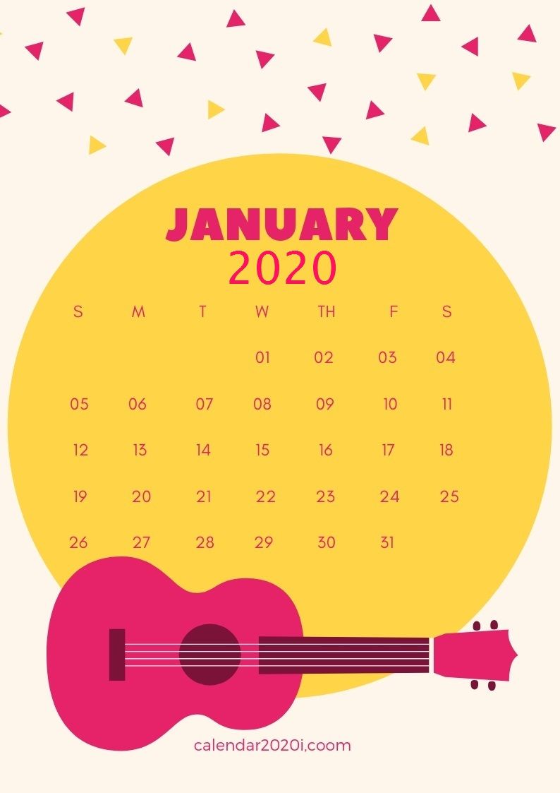 Calendar iPhone Wallpaper In
