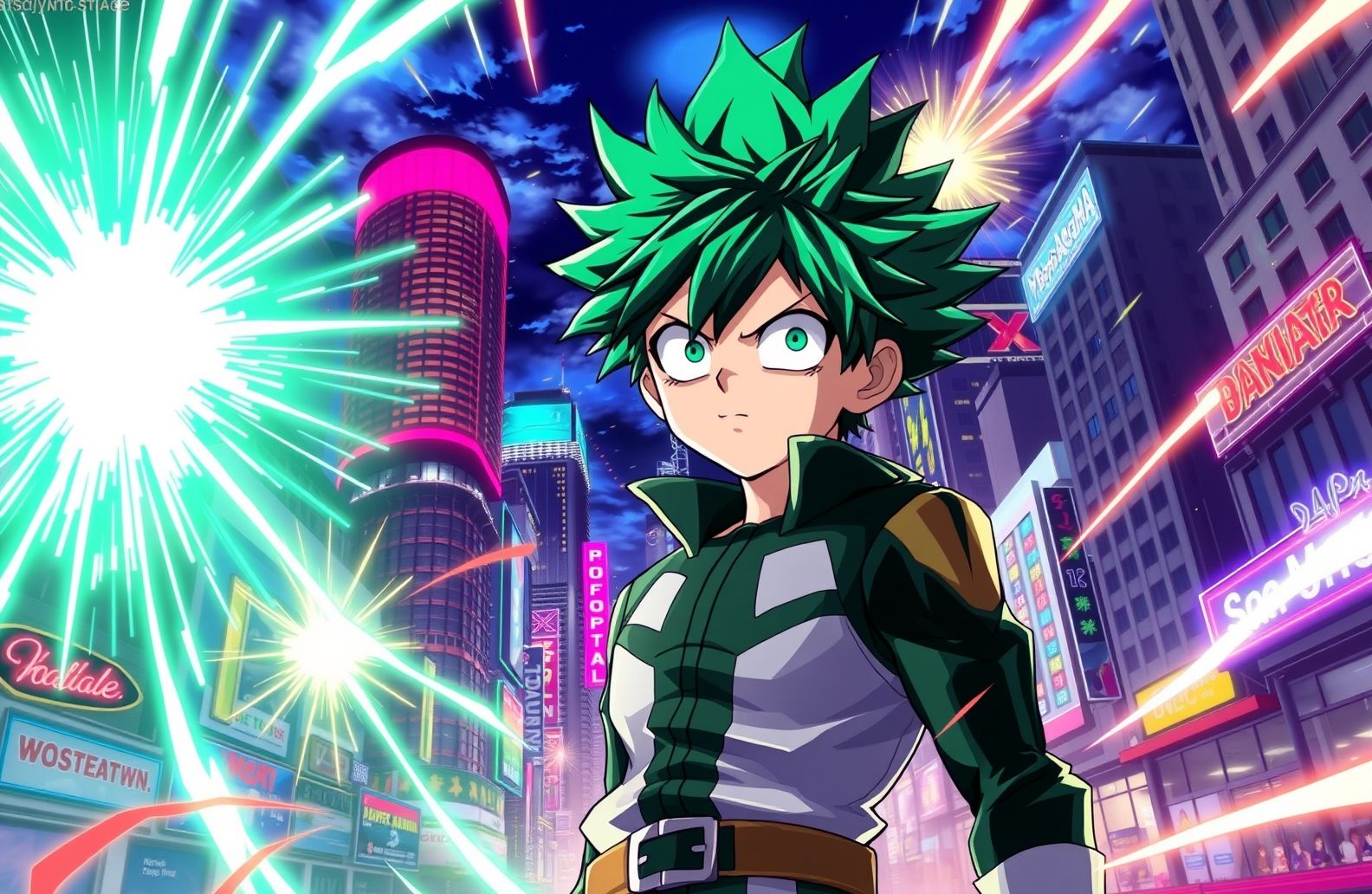Cool Deku Anime Wallpaper