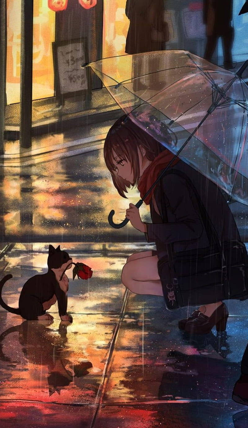 Anime Girl Phone Wallpaper