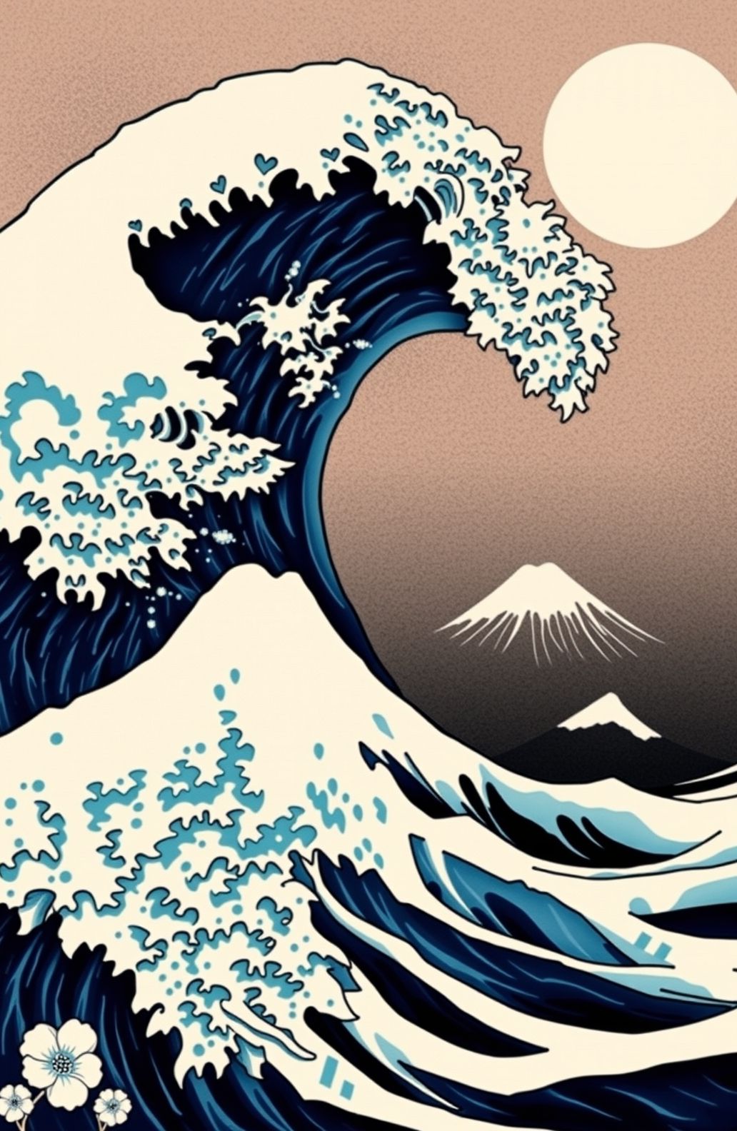 Japanese Wave Wallpaper