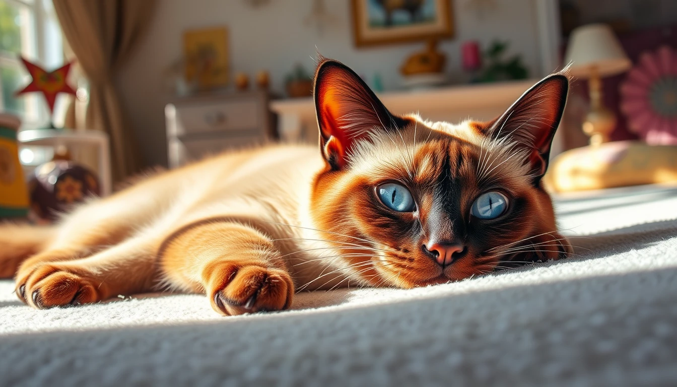 HD Wallpaper Siamese Cat
