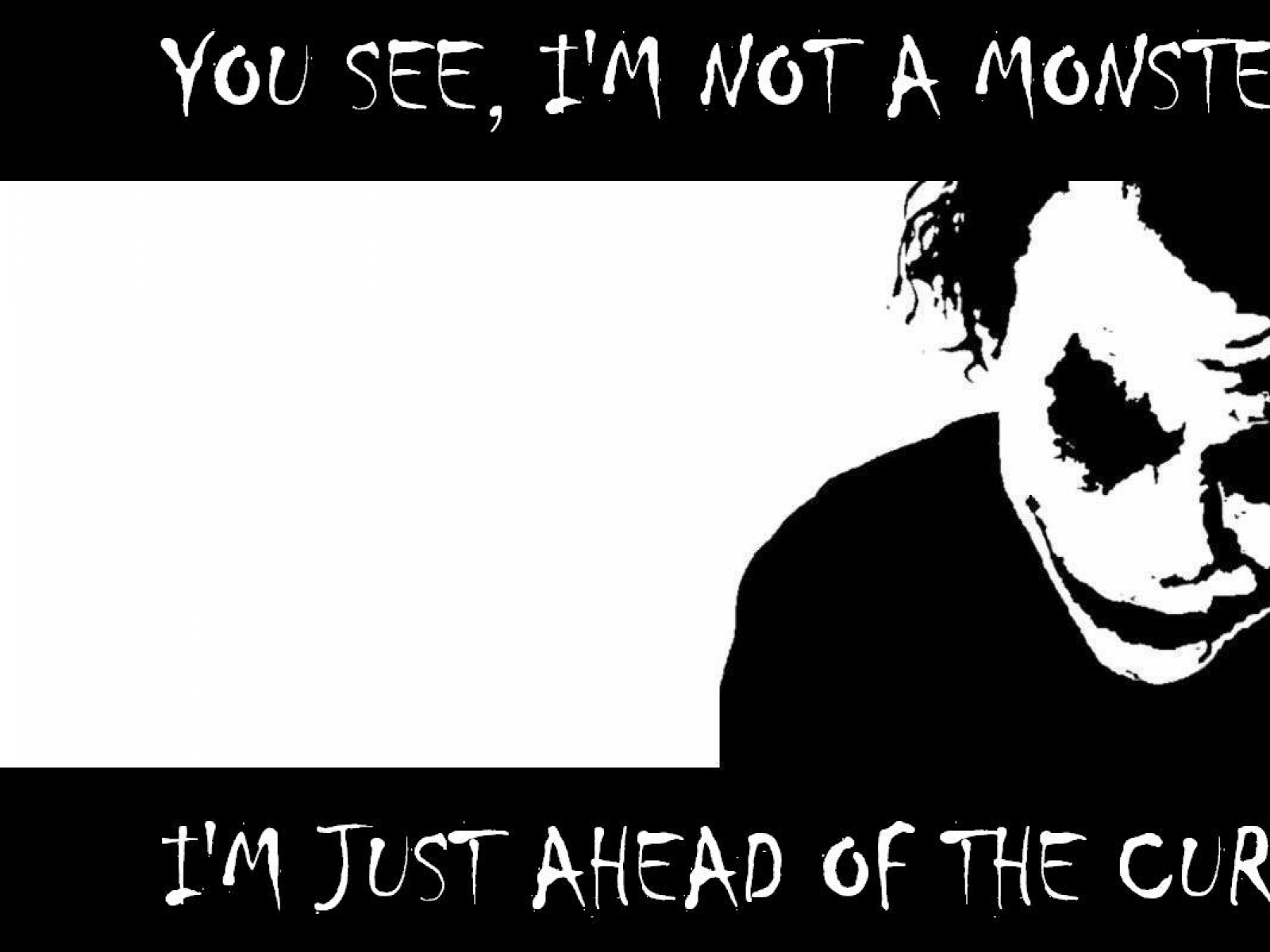 quotes the joker typography batman the dark knight 1280x800 wallpaper