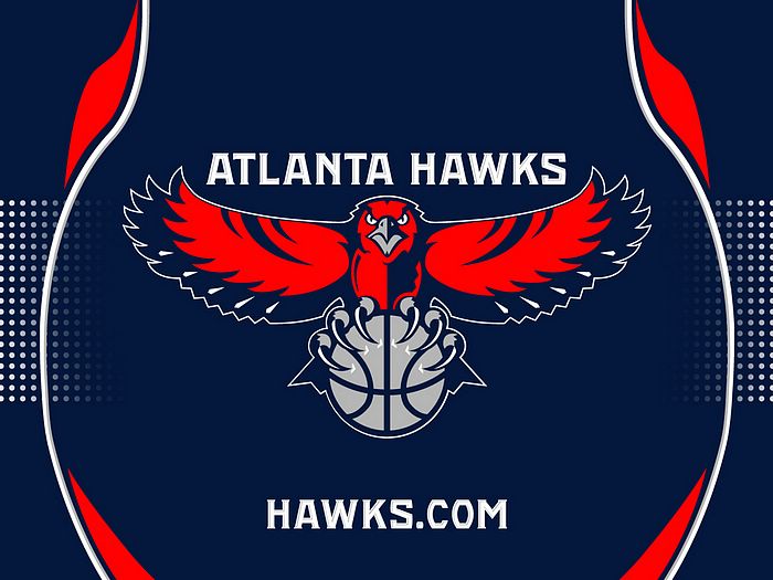 Nba Atlanta Hawks Team Logo Desktop Wallpaper Of