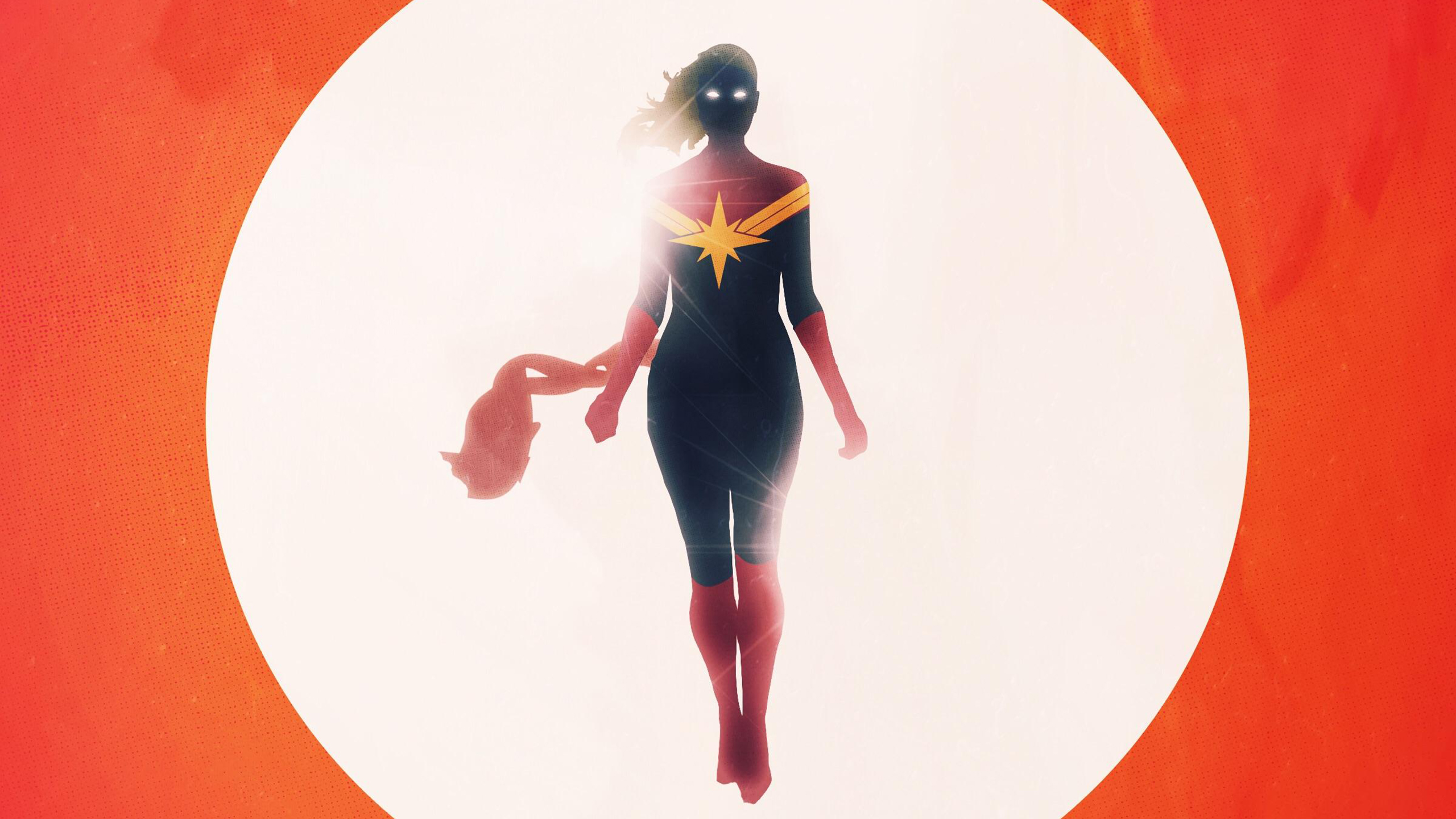 Captain Marvel 4k Ultra HD Wallpaper