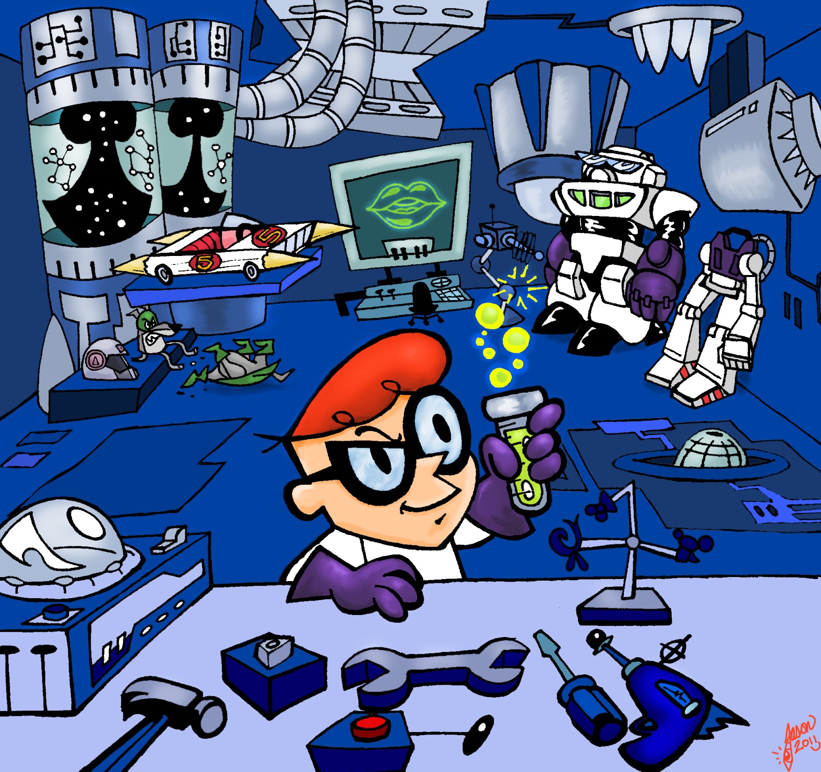 45 Dexter S Laboratory Wallpaper On Wallpapersafari