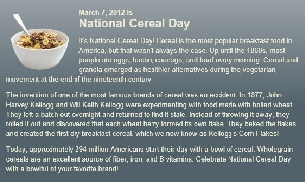 National Cereal Day Deals And Coupons Buy Get