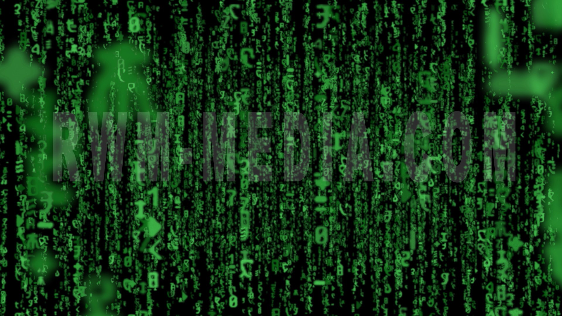 Matrix Moving Desktop Background Wallpaper