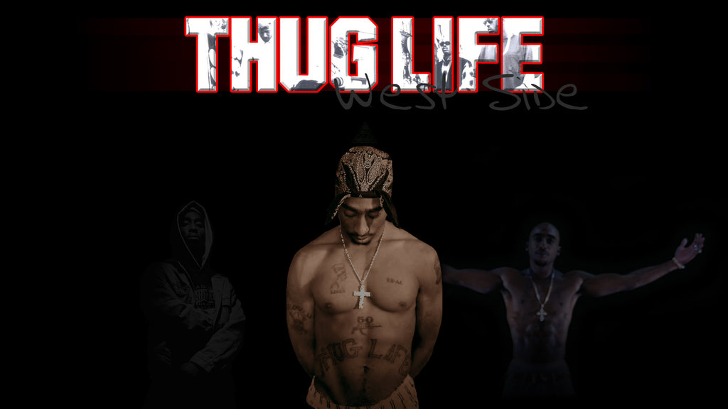 Tupac Wallpaper Thug Life by Mr123Spiky on