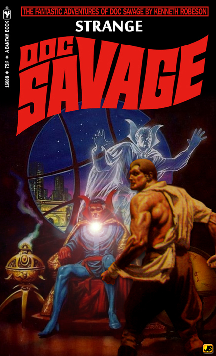 Doc Savage Dr Strange Superhero Fan Art