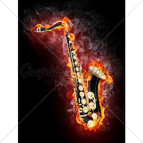 Pin Saxophone On Black Background HD Desktop Wallpaper Fullscreen