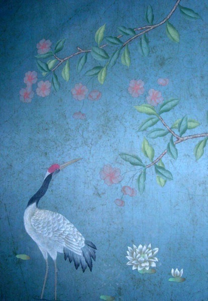 Faiangcai wallpaper from Griffin Wong chinoiserie 414x600