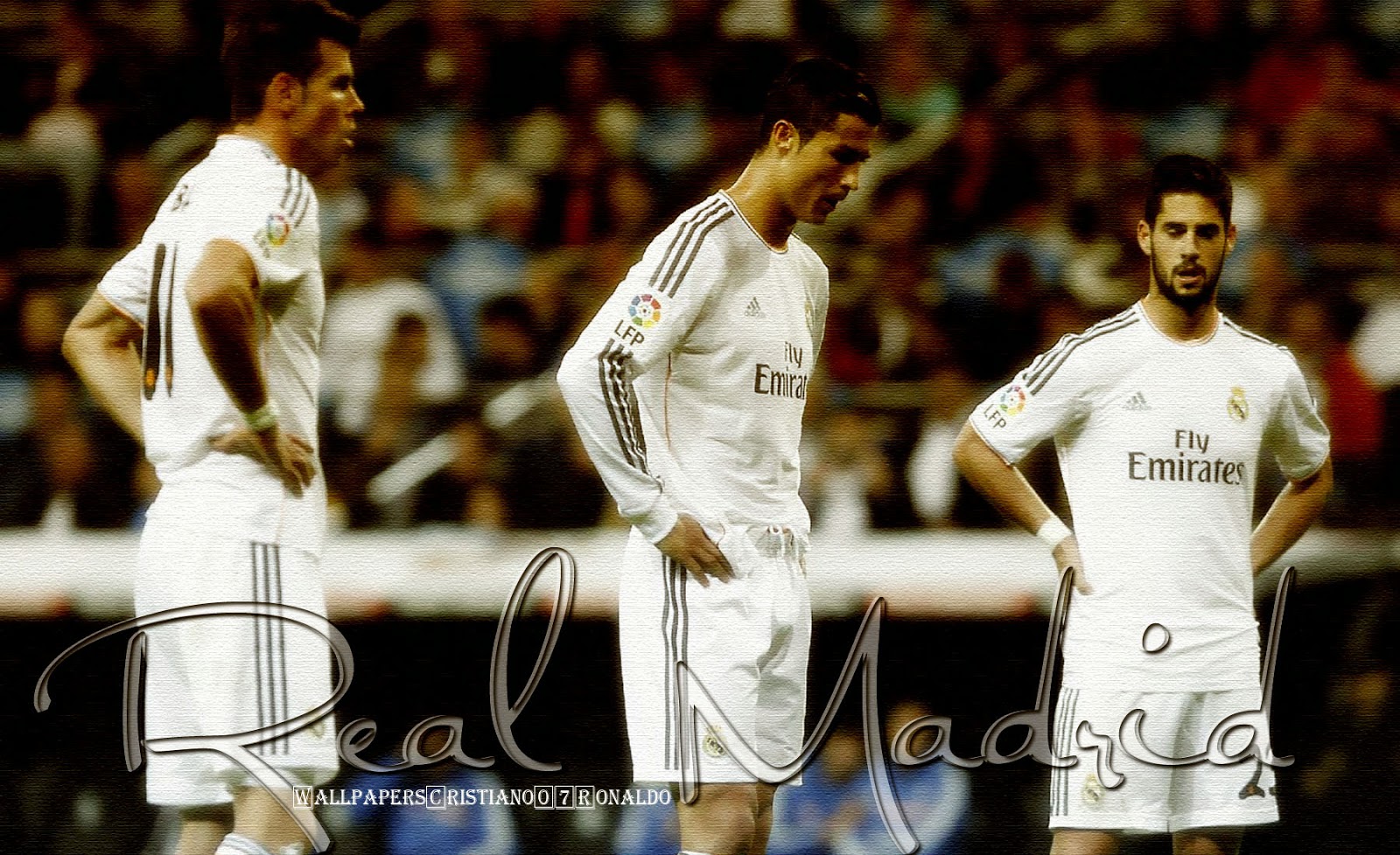 Cristiano Ronaldo Bale Isco Wallpaper HD Real Madrid
