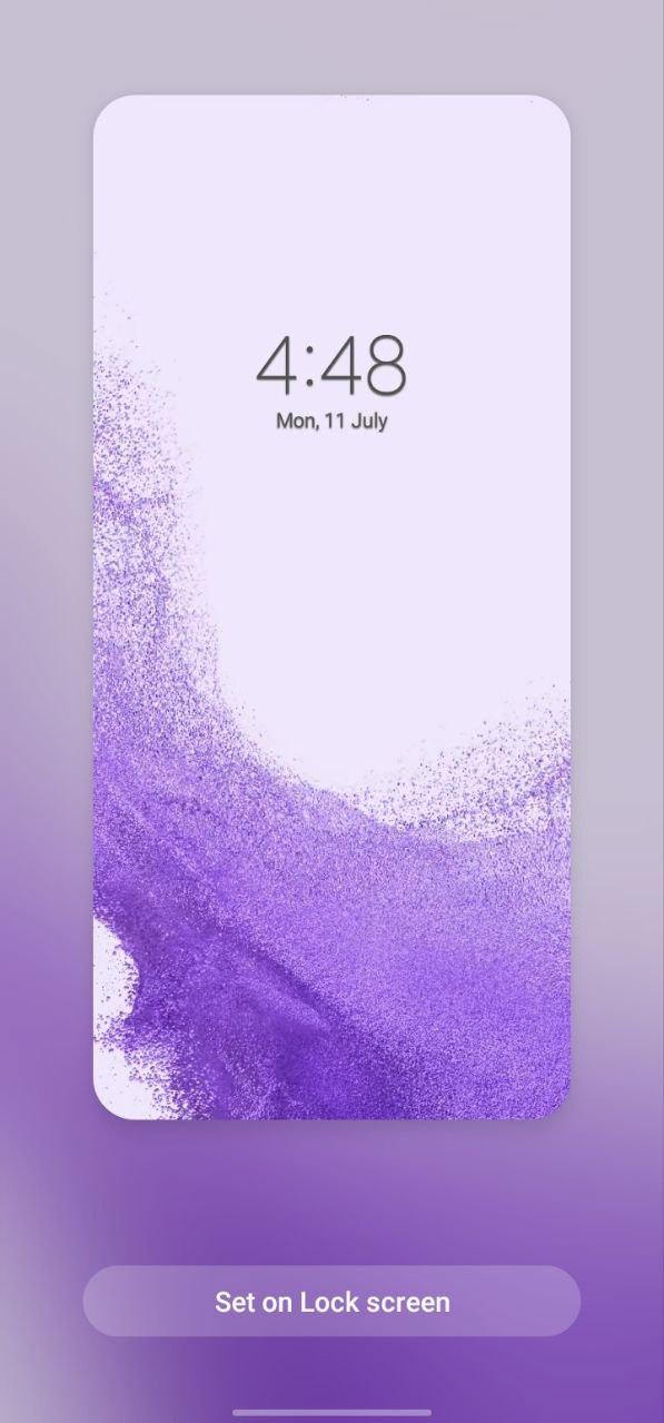 Samsung Brings New Purple Wallpaper To Galaxy S22 Grab It Now