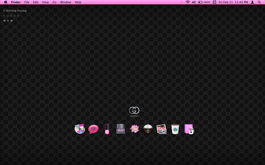 Gucci Pink Screen For Mac Osx By Tunerbarbie