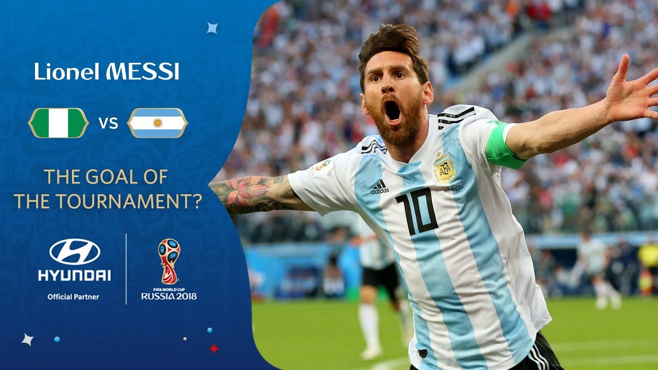 Lionel Messi Hyundai Goal Of The Tournament Nominee