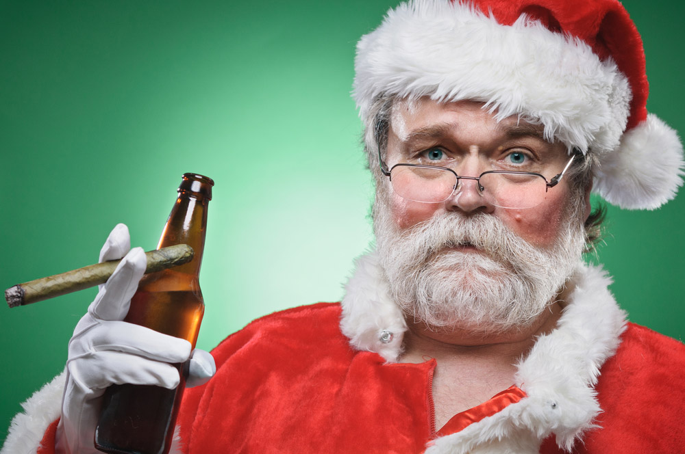 Funny Santa Claus Image Photos Pics Wallpaper Merry Christmas
