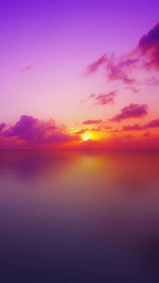 Purple Sunset Wallpaper HD Trending