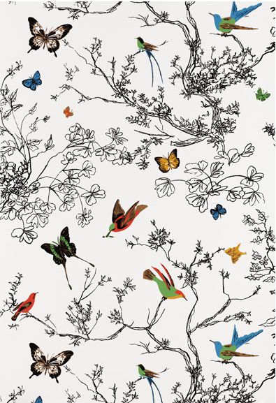 This Beautiful Pattern Birds And Butterflies Es In Only One