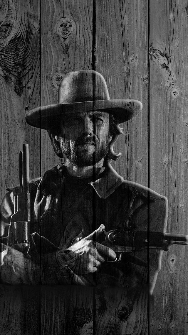 Wallpaper Clint Eastwood pistol Men Beautiful Beard Hat Black and