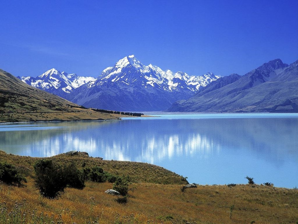 In new zealand wallpaper download the free view of mount cook in HQ