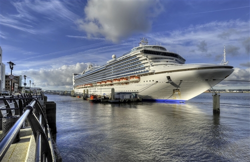 Caribbean Princess Floor Big Cruise Ship HD Wallpaper Photos