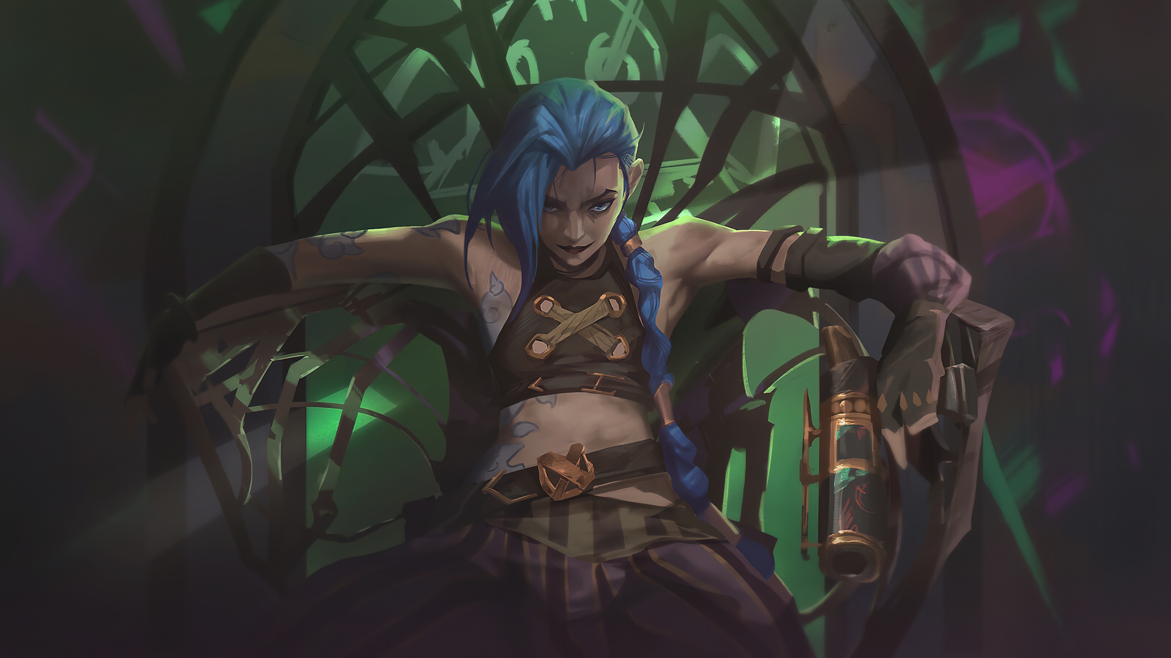 Jinx Arcane Series Netflix Lol 4k HD Wallpaper