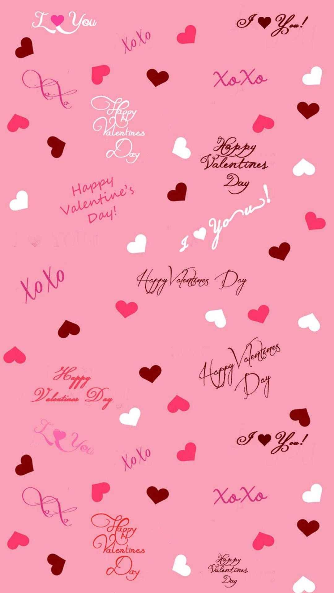 Download Happy Valentines Day Preppy PFP Wallpaper