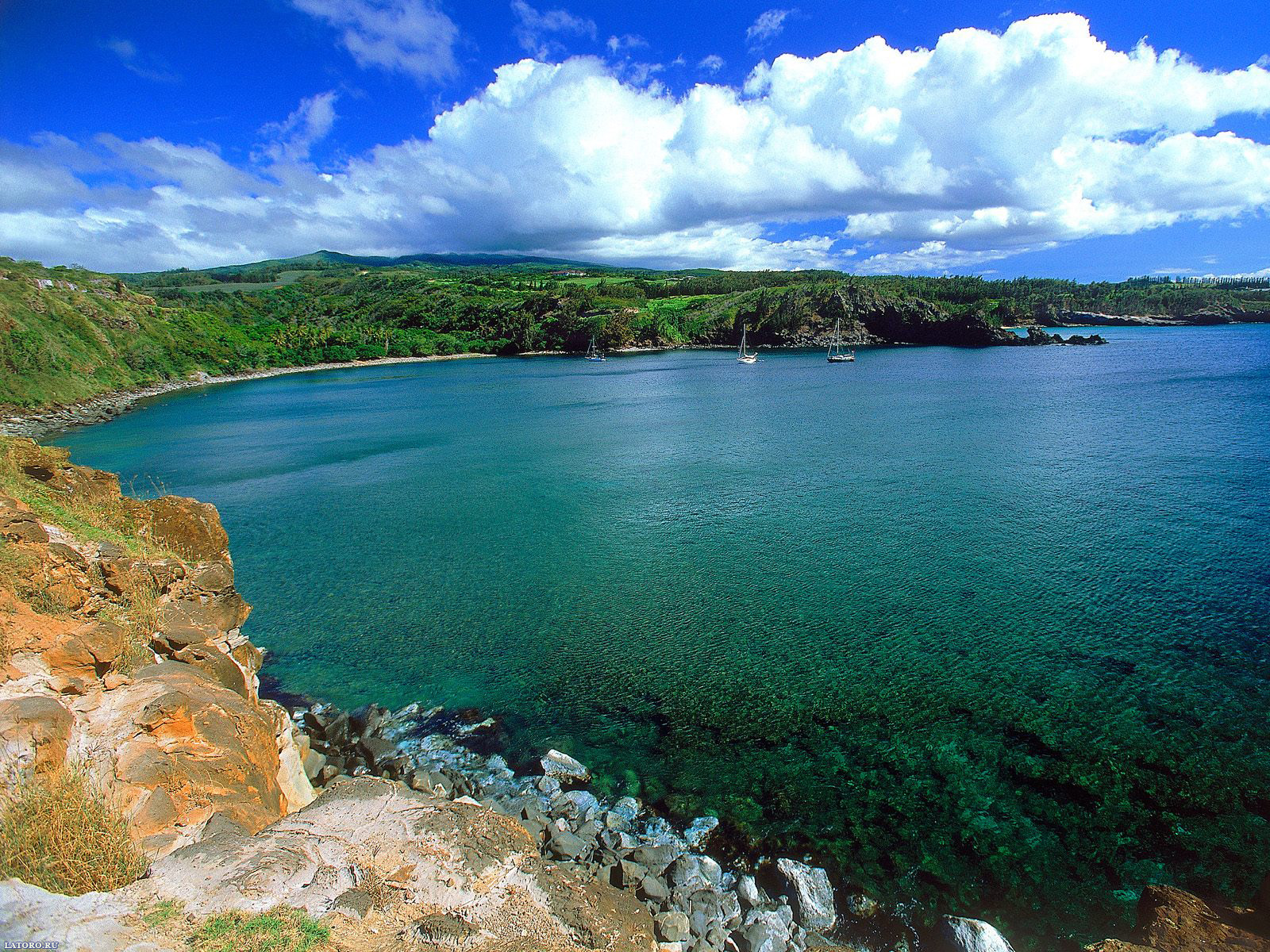 Hawaiian Islands Desktop Wallpaper On Latoro