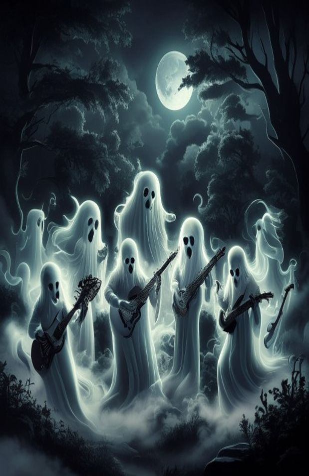 Ghost Band Wallpaper