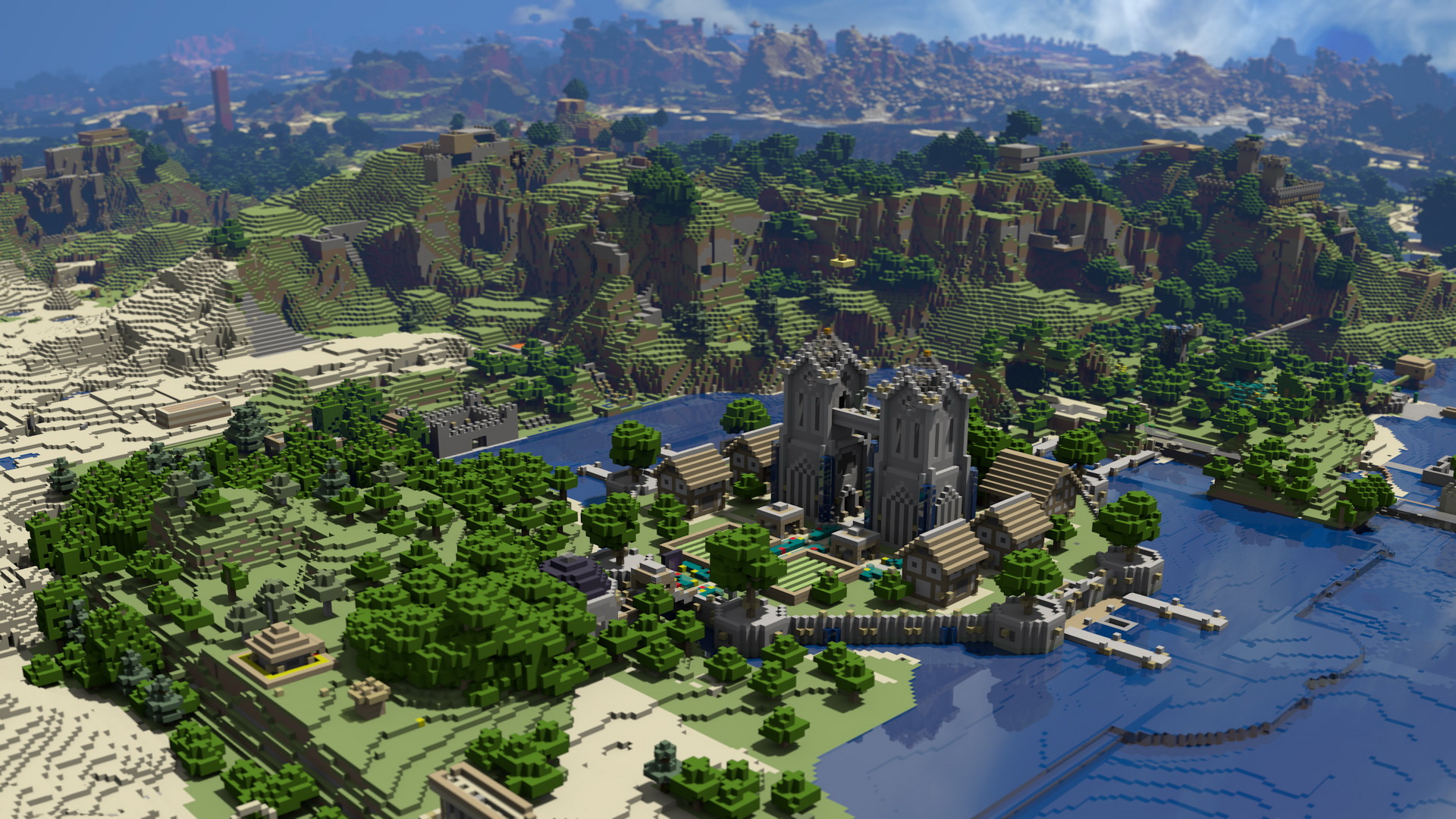 Minecraft Haven Wallpaper Game HD Video Games 1080p