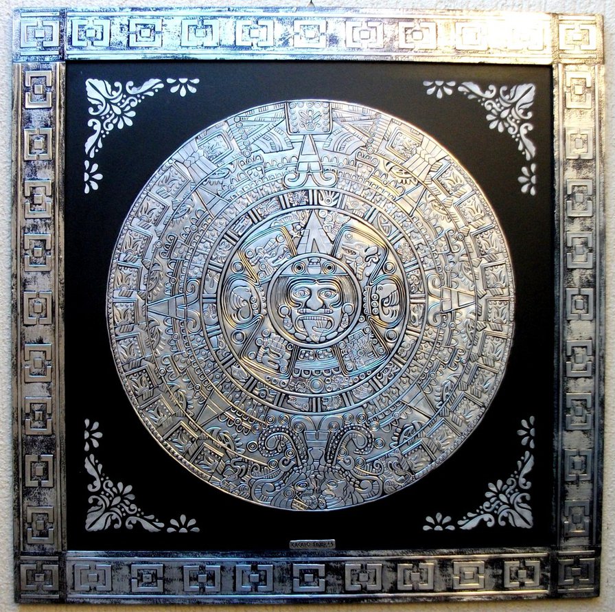 Pin Aztec Calendar HD Desktop Wallpaper