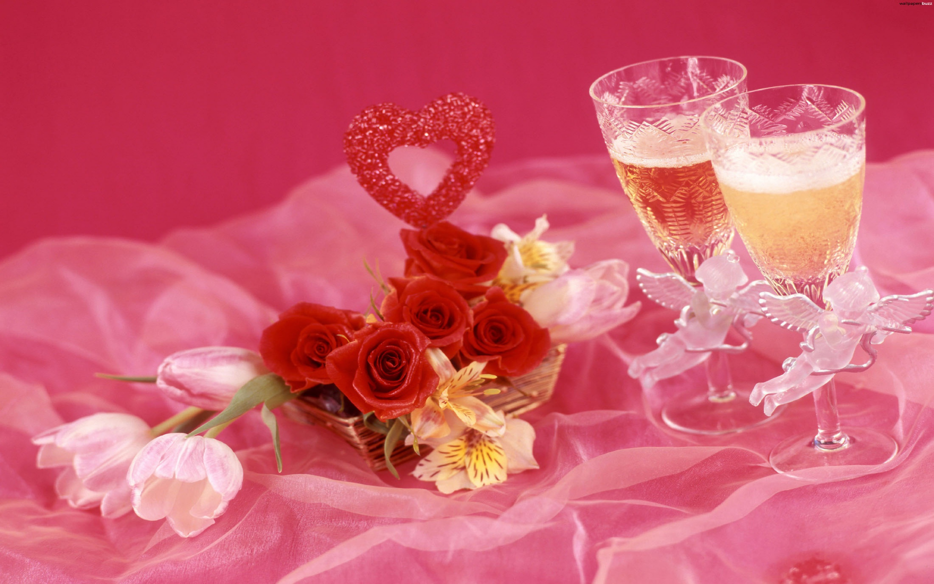 Wallpaper Desktop Vintage Valentines Image