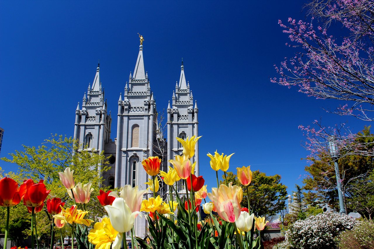 Salt Lake Temple by Ericseye on