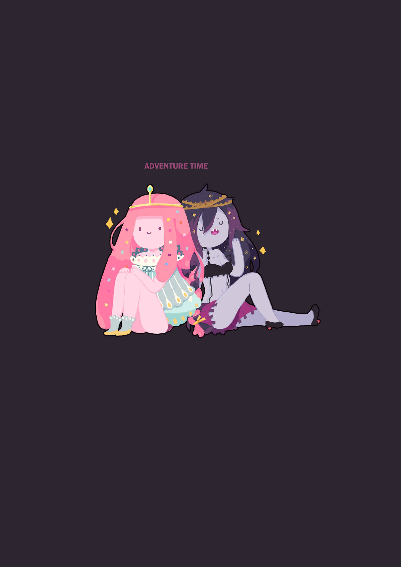 Princess Bubblegum Marceline Aesthetic Art Djq0xlcpi2gabsec Wallpaper