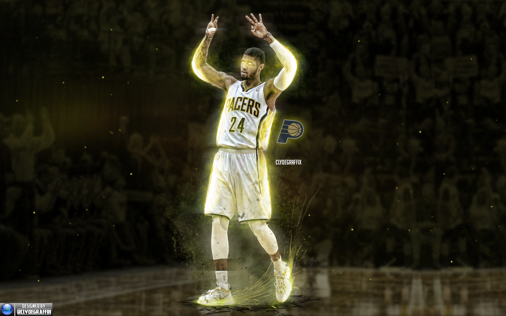 Paul George Wallpaper by ClydeGraffix on