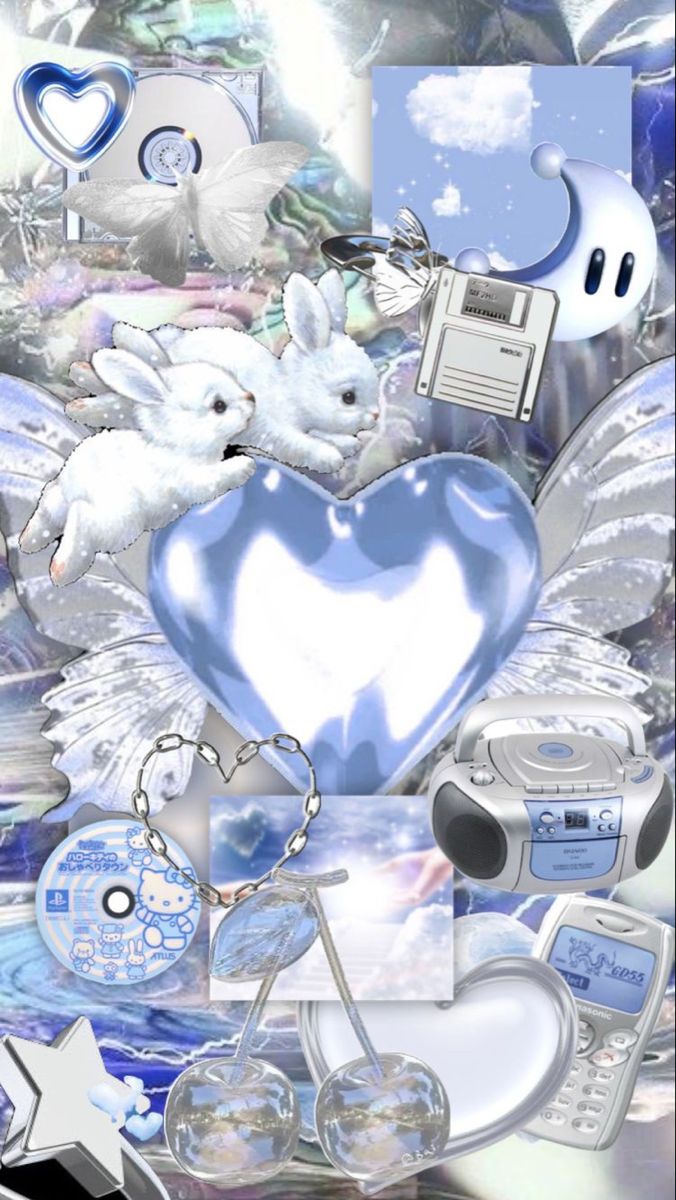 Bunny On Wallpaper