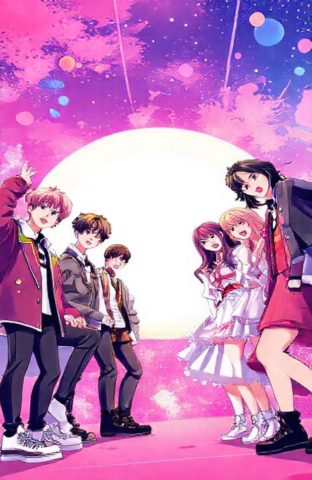 Bts And Blackpink Anime Wallpaper